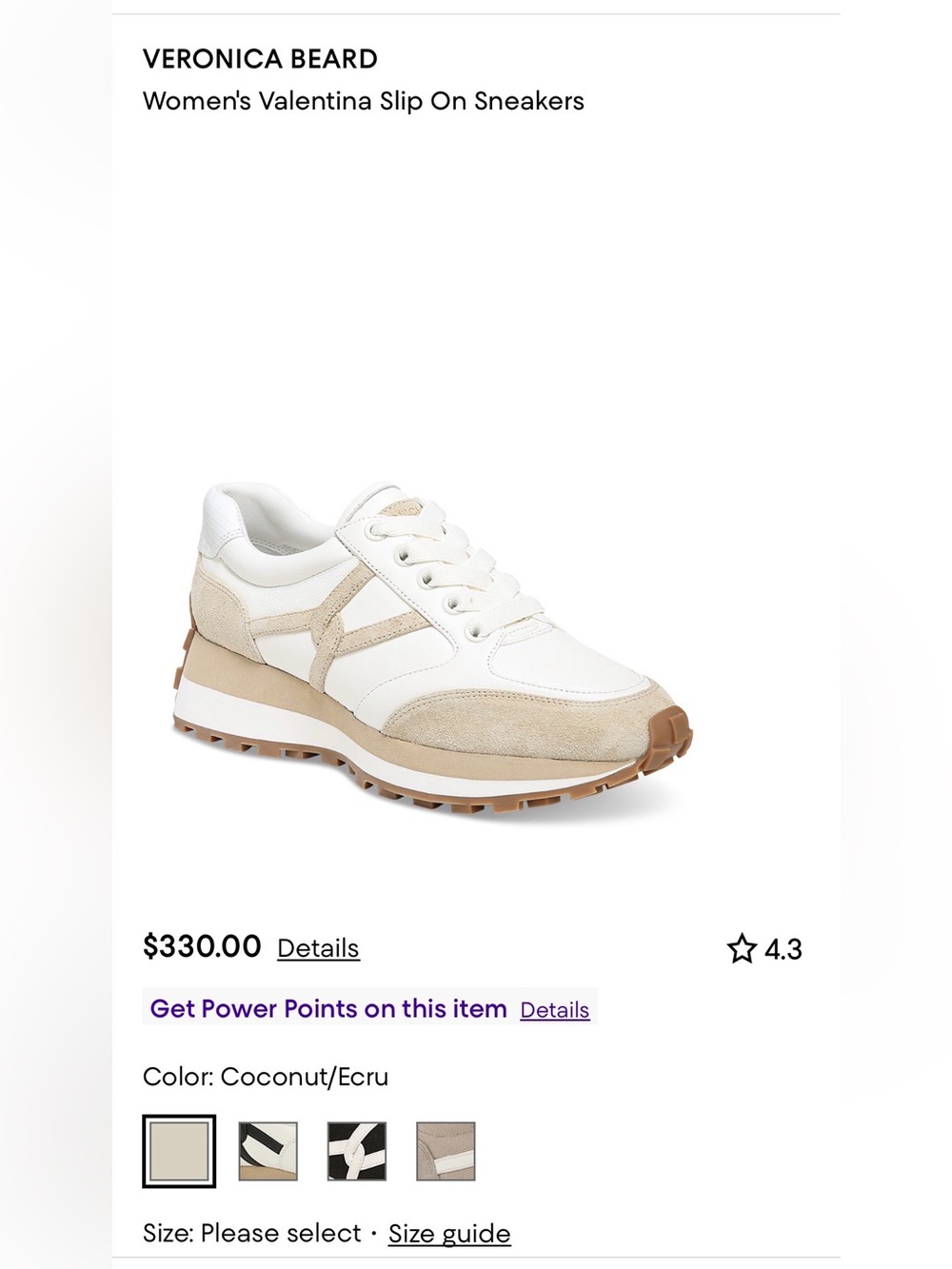 Veronica Beard Valentina Sneakers